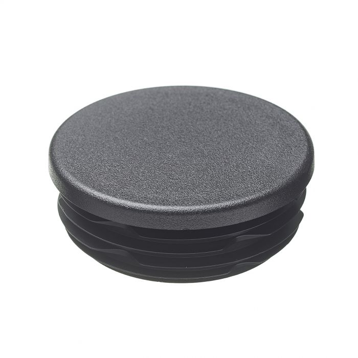 76.2mm Black Poly Round Ribbed Insert | Reevite