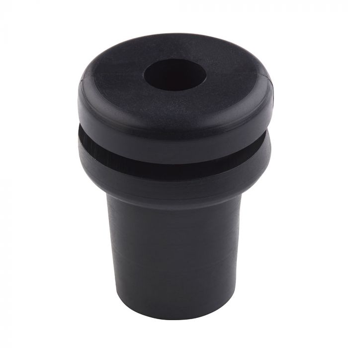 7.9mm Black PVC Sleeved Grommet | Sleeved | Reevite